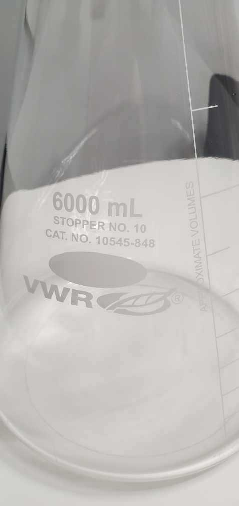 VWR Erlenmeyer Flask, Narrow Mouth 6000ml