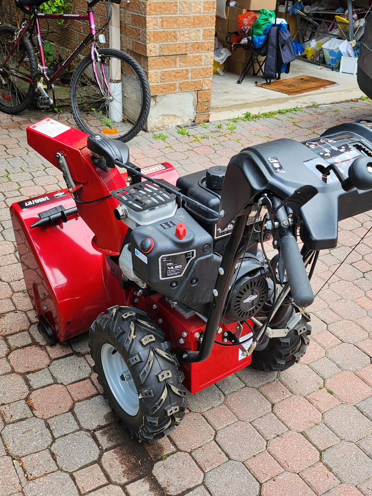 Craftsman 1450/27 Red Gas Snowblower image indicator(3)