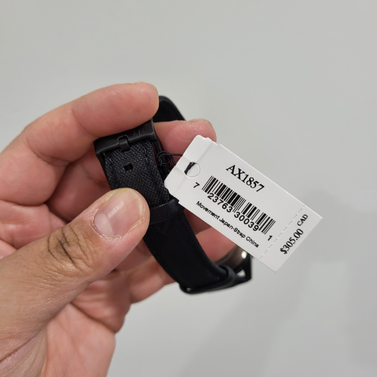 armani exchange black watch - photo 3