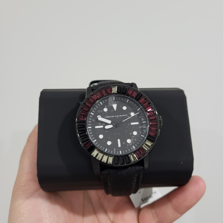 armani exchange black watch - photo 4