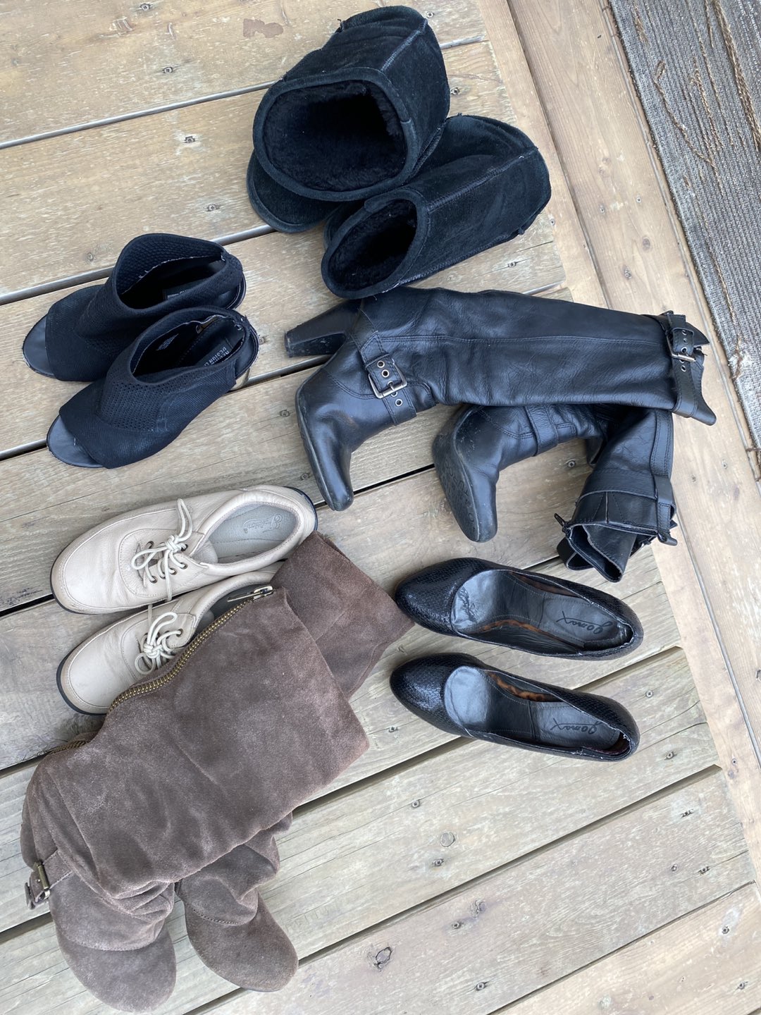 6 pairs of shoes  for free, size 7 - photo 2