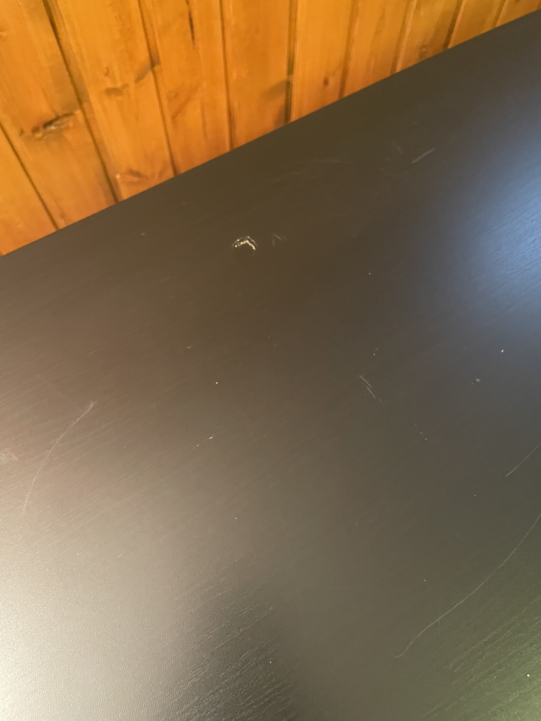 Black Ikea Desk + Legs - photo 3