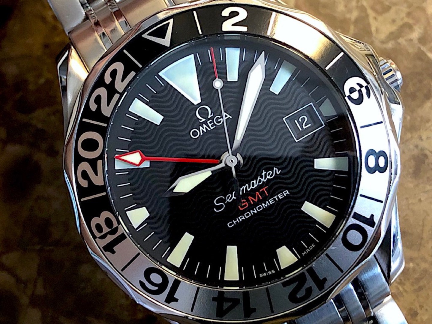 Omega Seamaster 300M GMT 50th Year Anniversary Edition thumbnail