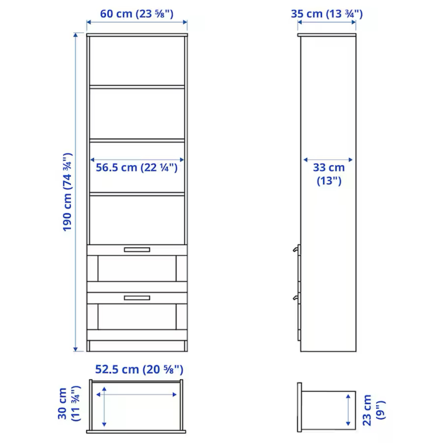 IKEA Brimnes Bookcase - photo 2