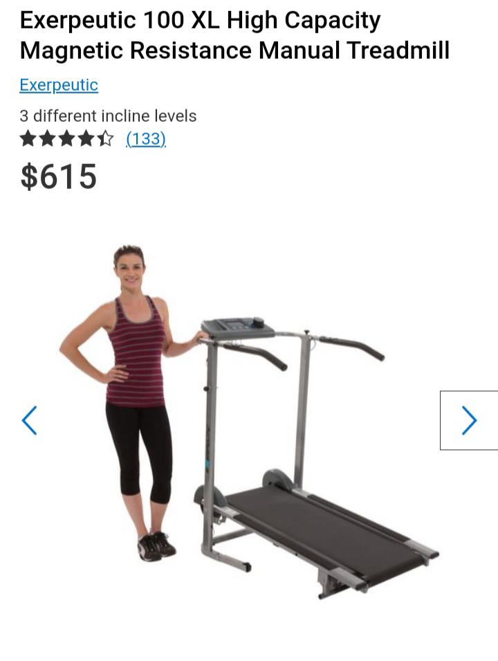 Manual Treadmill Magnetic resistance - photo 4