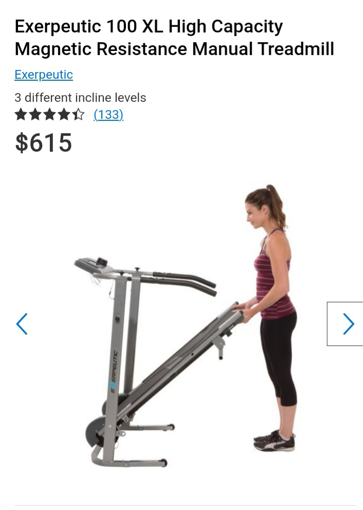 Manual Treadmill Magnetic resistance - photo 5