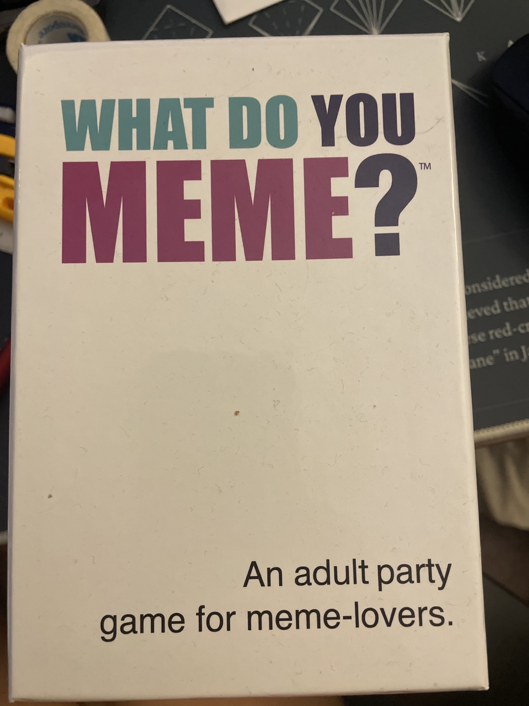 what do you meme card game