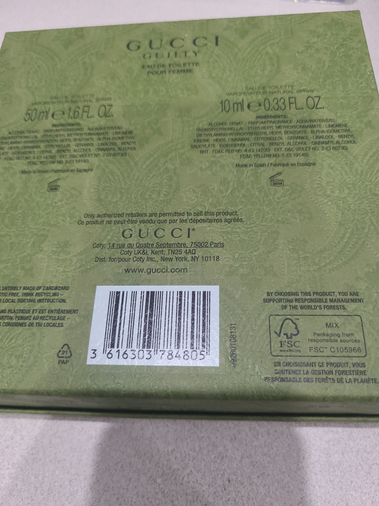 gucci guilty set - photo 3