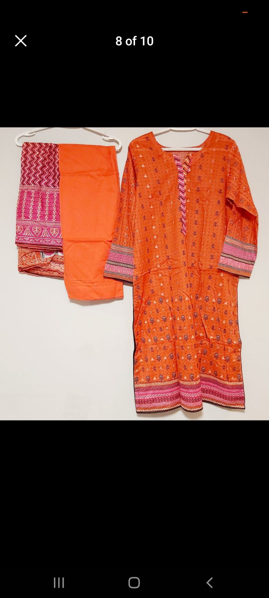 Pakistani Ladies Lawn Suits 3 Pieces Original Lakhani Large Size image indicator(5)