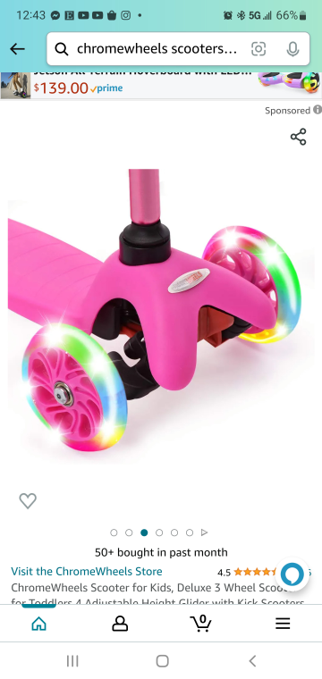 3 wheels scooter for kids - photo 5