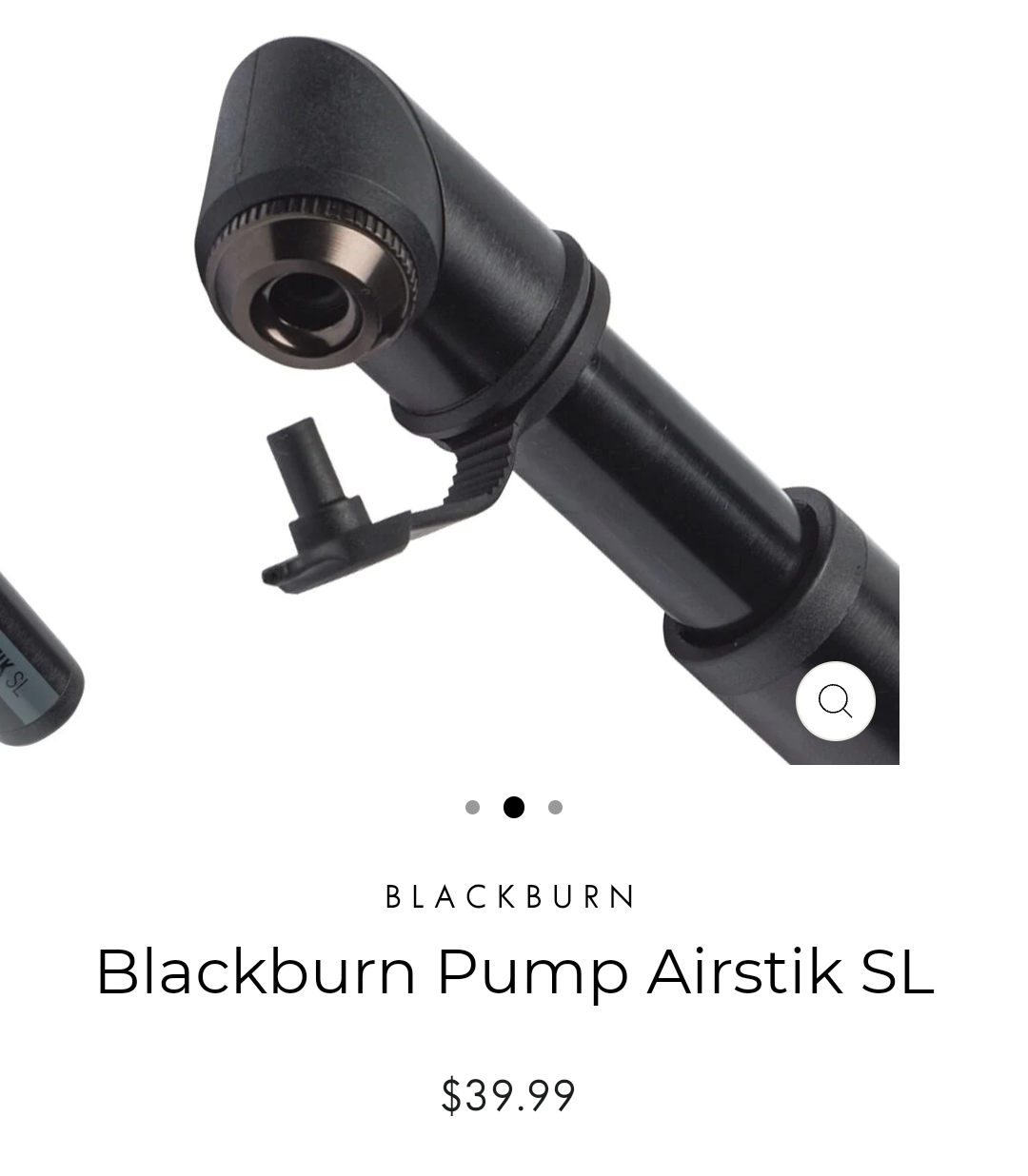 Bike Pump "Blackburn Airstik" image indicator(2)