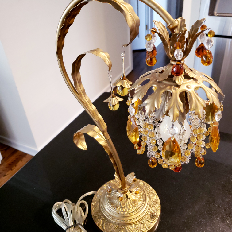 Swaroski Lamp with Crystals - photo 2