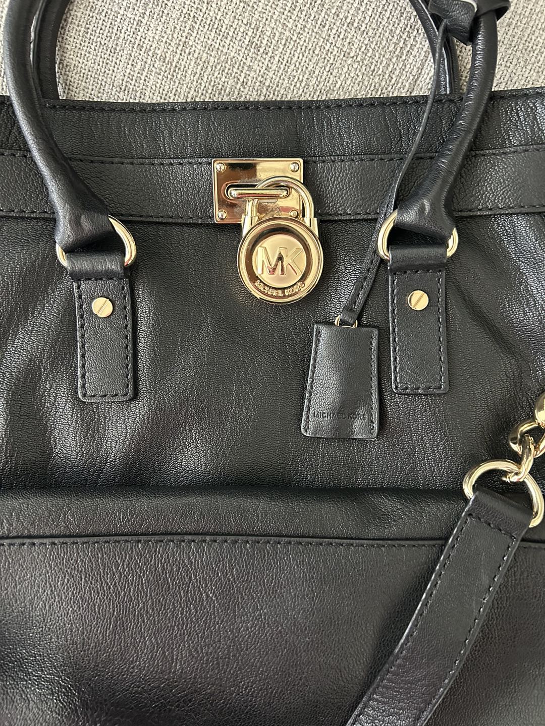 Michael Kors - black leather shoulder bag - photo 3