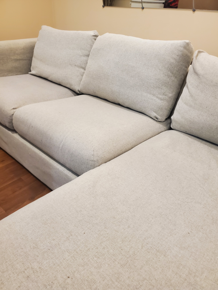 Light Grey Couch - photo 2