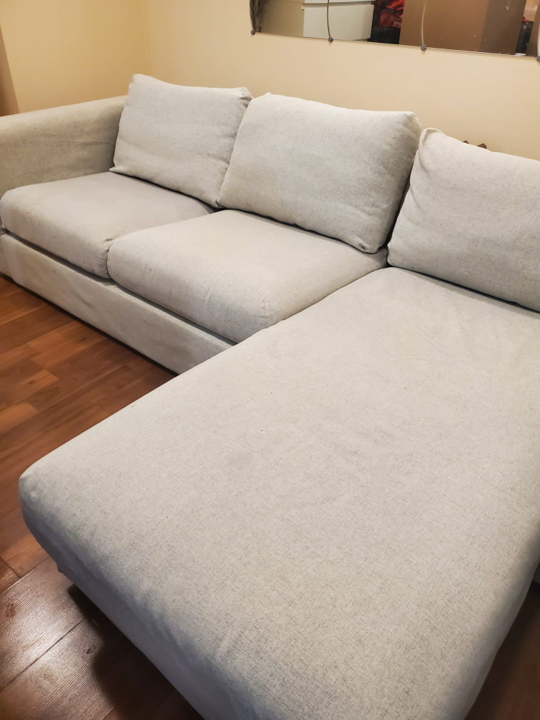 Light Grey Couch - photo 3