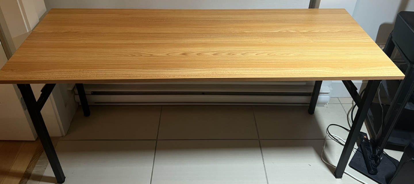 Folding Table 63 inches