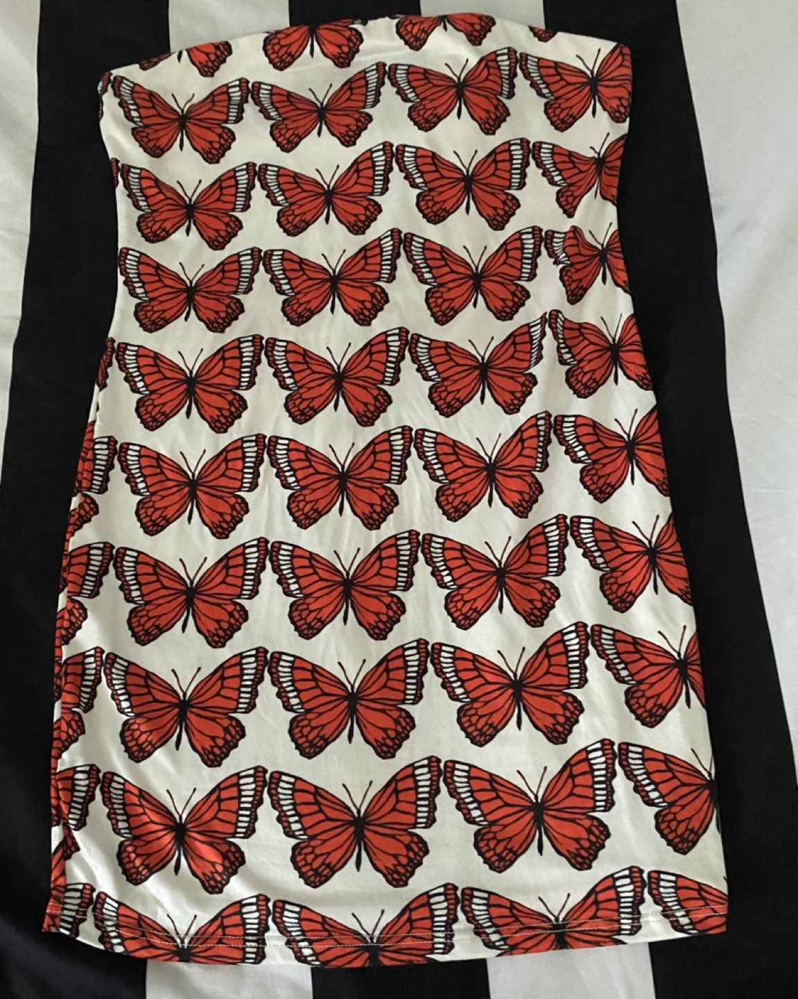 Butterfly print - Tube Dress - photo 3