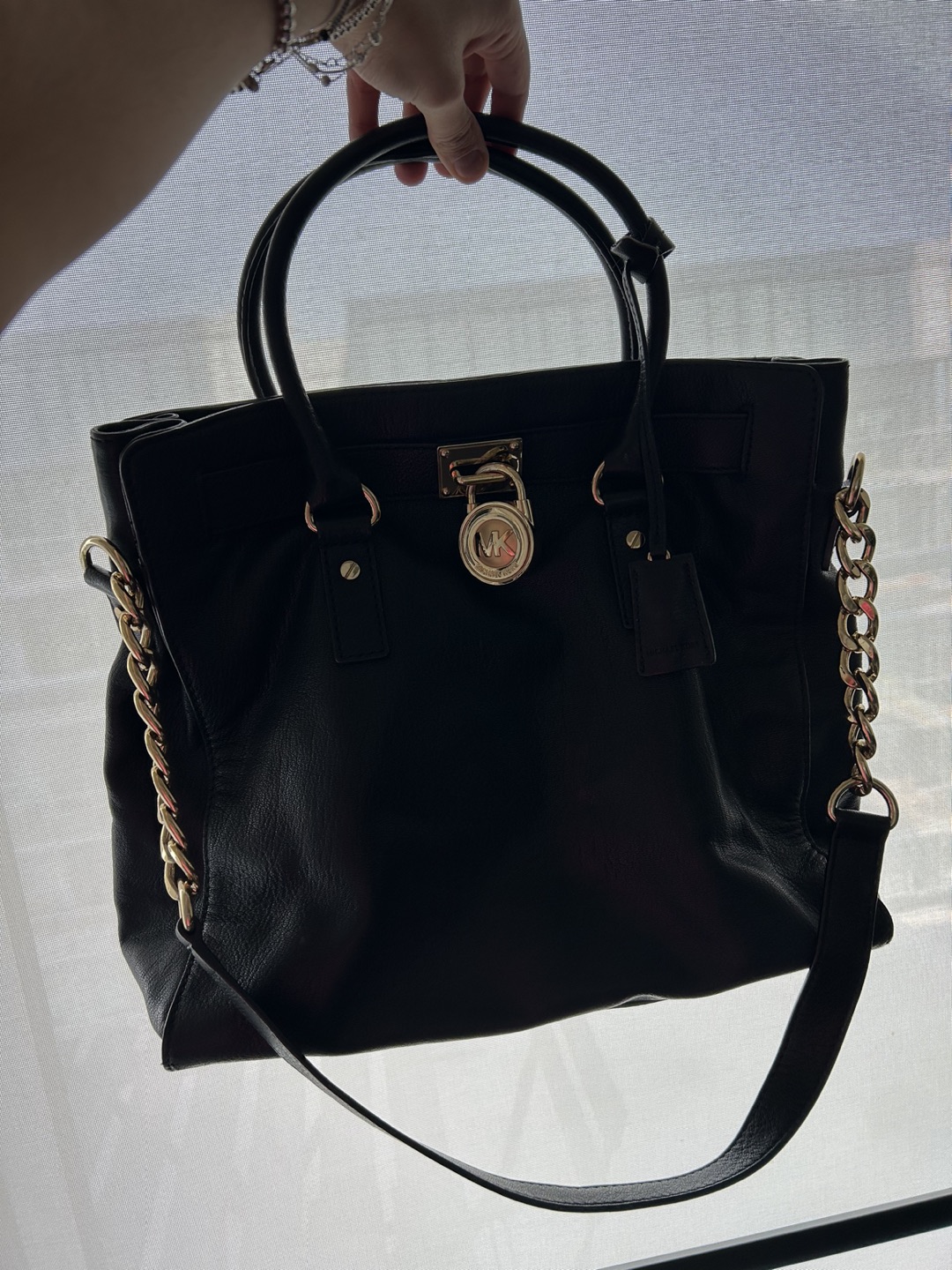 Michael Kors - black leather shoulder bag - photo 4