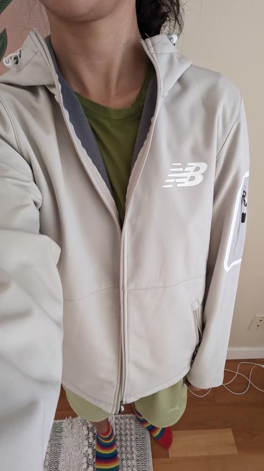 New Balance water proof fall sports jacket thumbnail