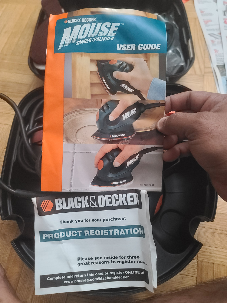 Black & Decker Mouse Sander/ Polisher Tool - photo 3