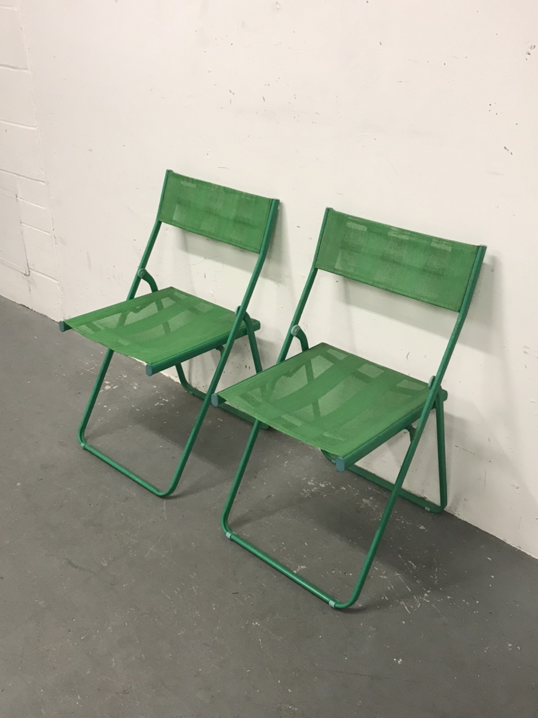 Vivid Green Beautiful IKEA Patio Beach Balcony Chairs Foldable - photo 2