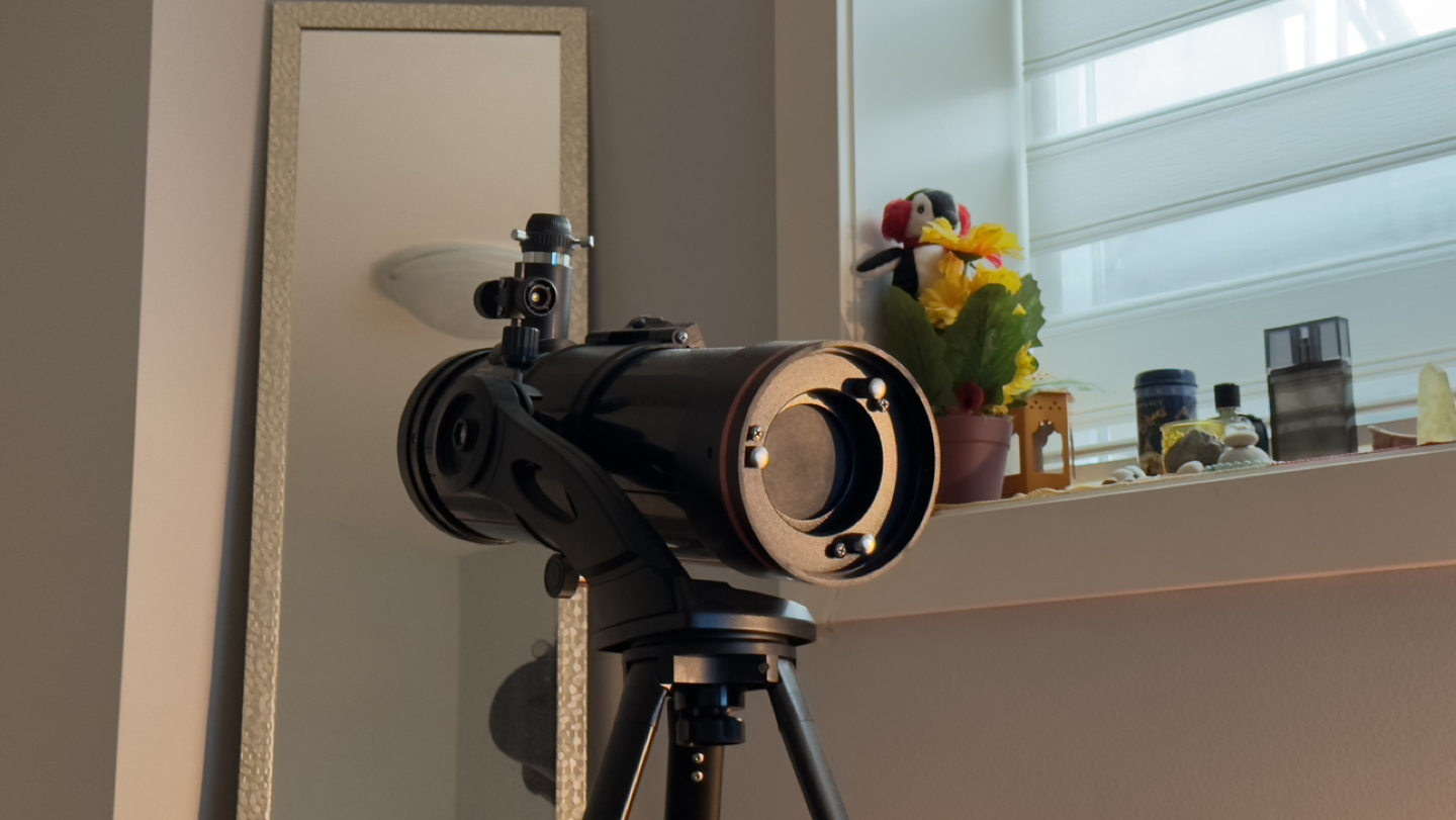 Tasco Telescope image indicator(2)