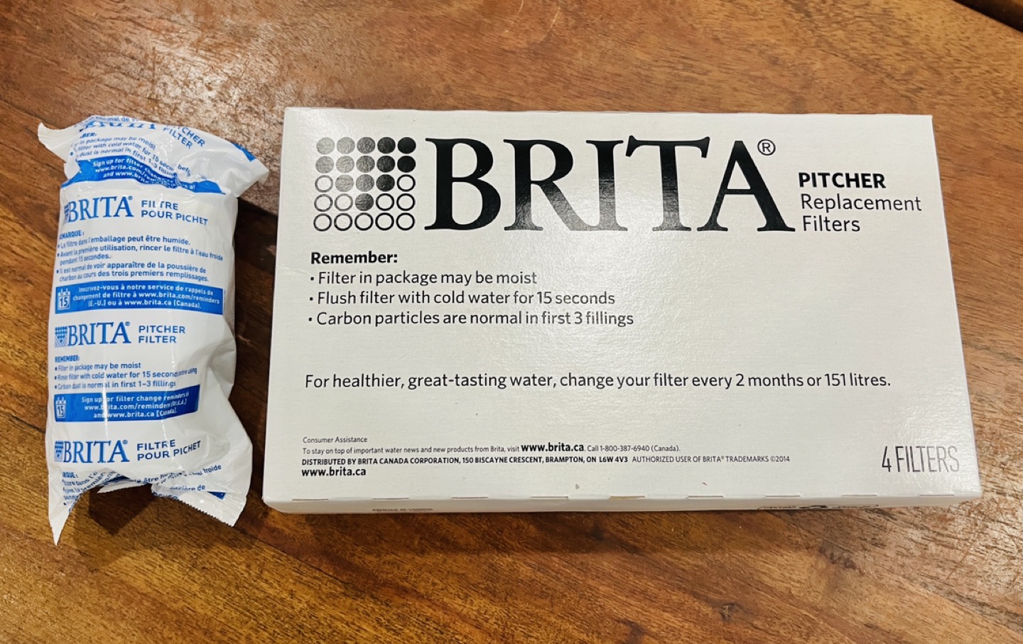 Brita Pitcher Filters - 5 Filters