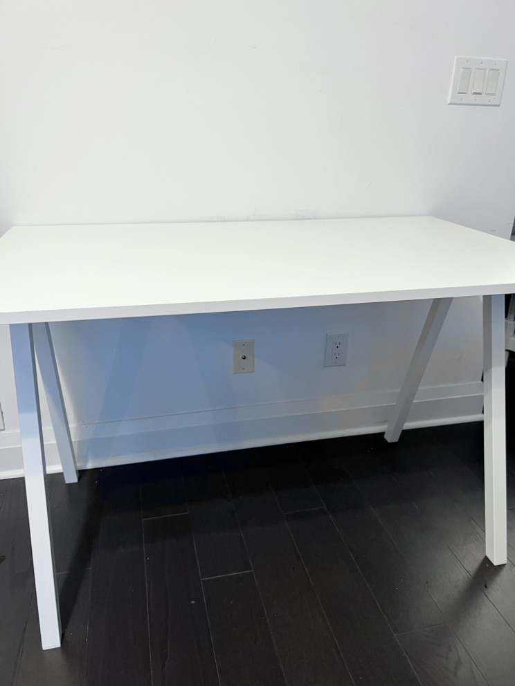 IKEA TROTTEN TROTTEN (Desk, white, 120x70 cm; 47 1/4x27 1/2 ") - photo 2