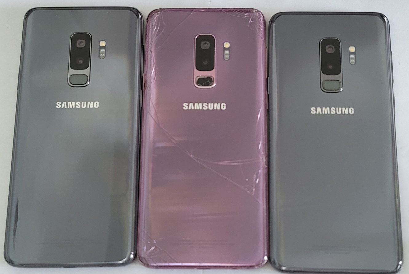 3 Samsung S9+! 64GB/Unlocked! Crack Screen! $90 Each/Firm Price! - photo 3