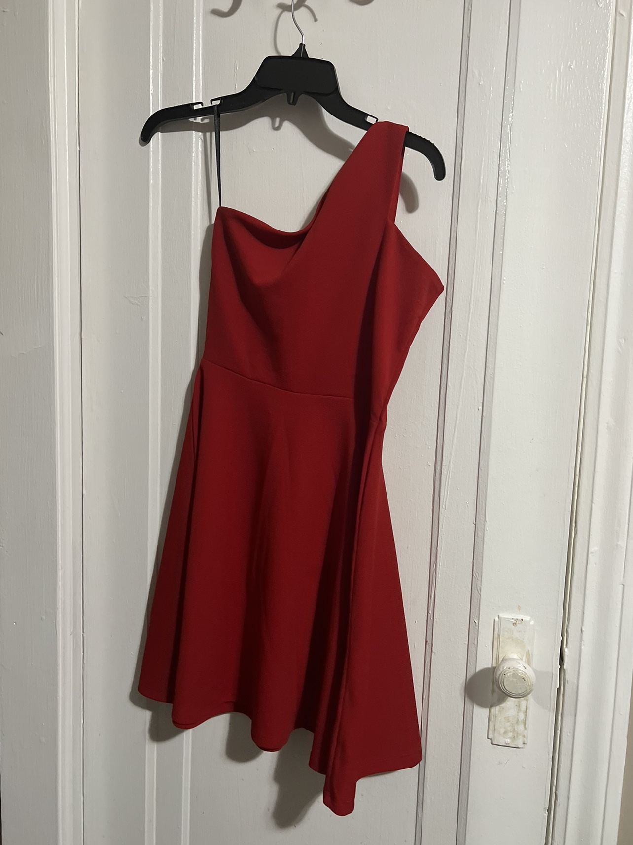 Red dress