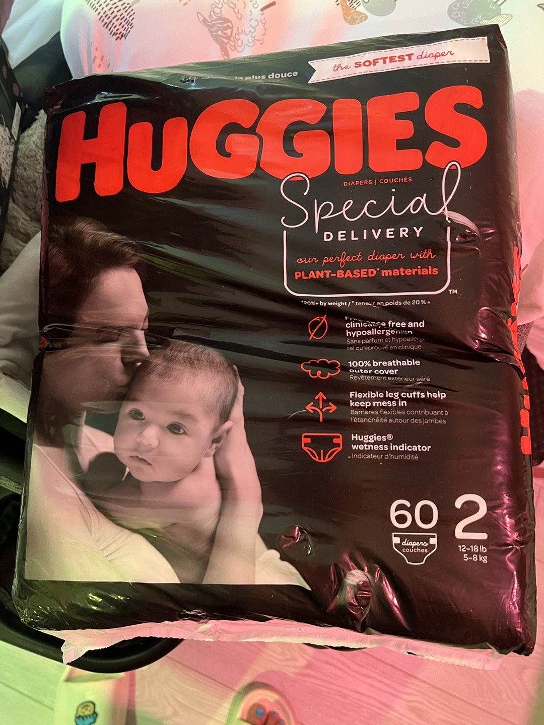 Huggies diapers sz 2