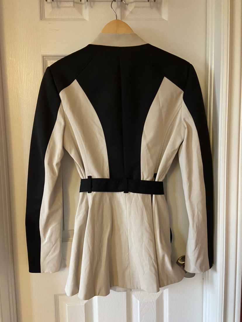 BEBE TIE FRONT TAILORED JACKET - photo 2