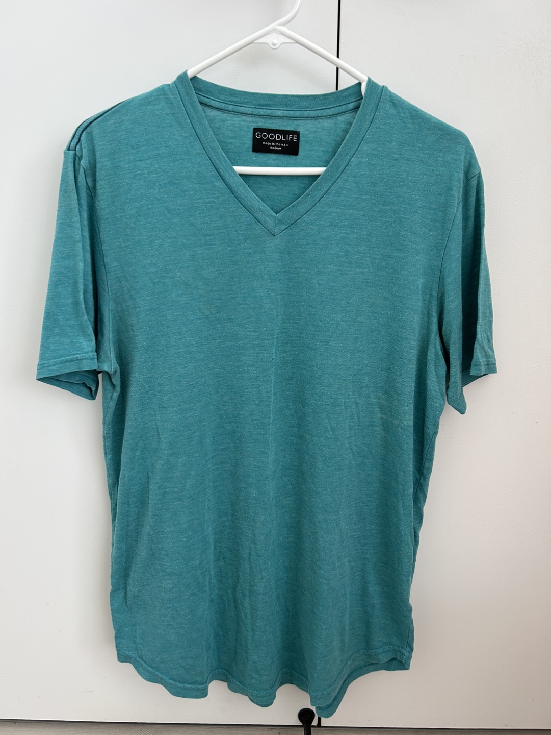 GoodLife Turquoise mens t-shirt thumbnail