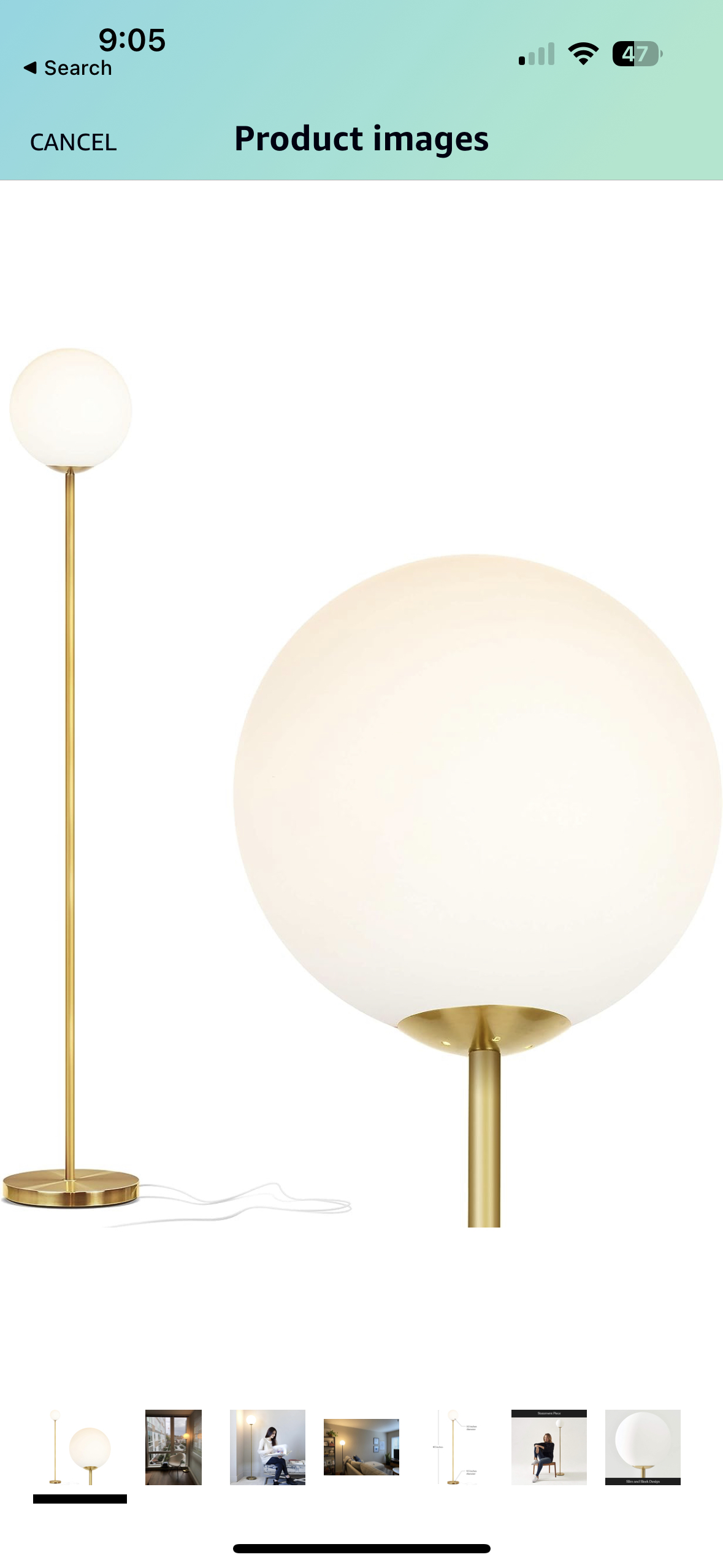 Globe floor lamp - photo 3