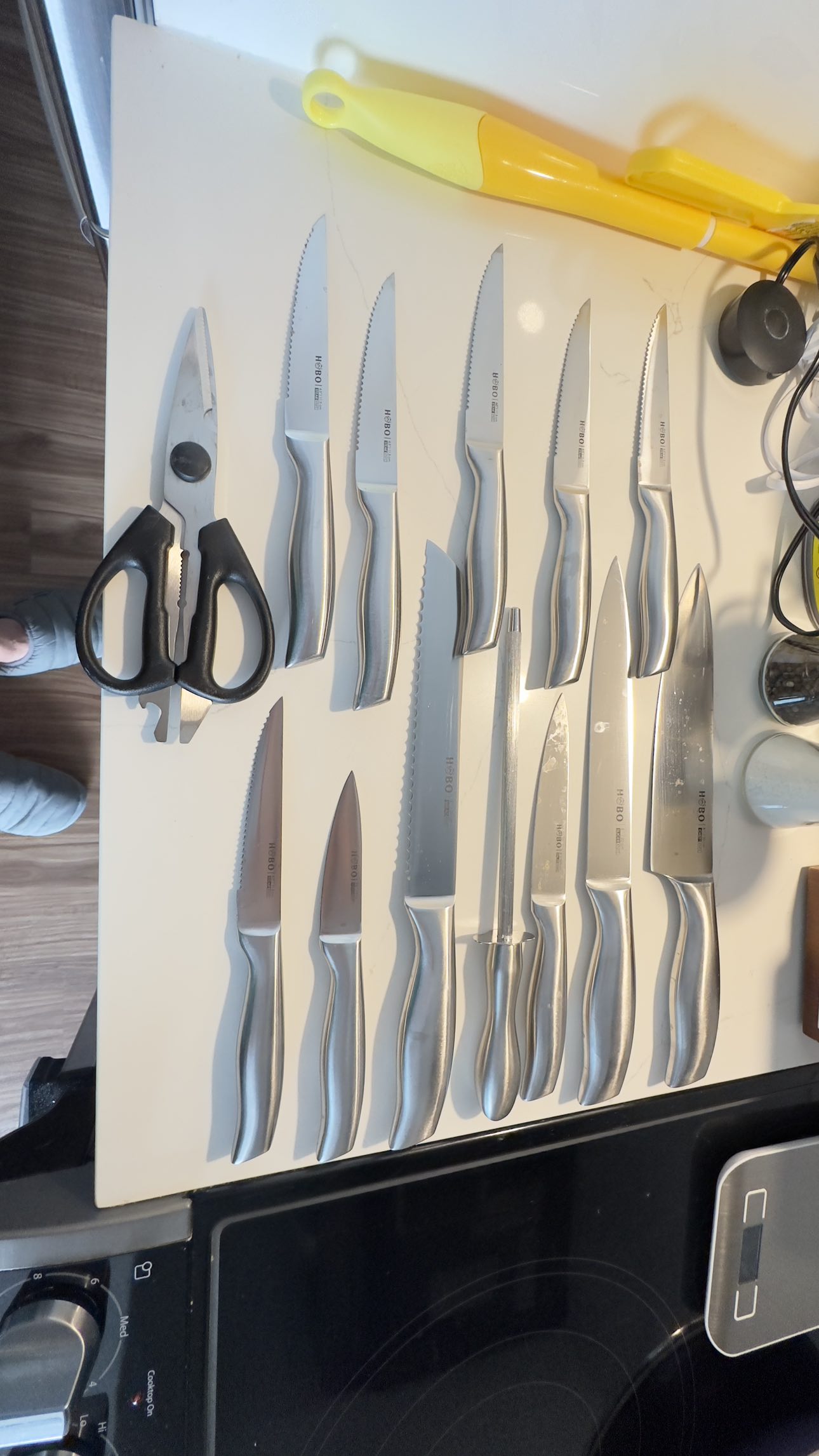 Knife set with block - photo 4