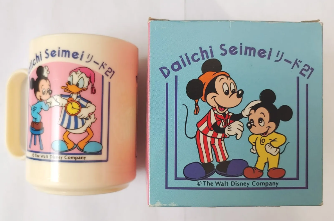 #freecycle Disney Vintage Mickey Donald Duck Promo Plastic Cup - photo 2