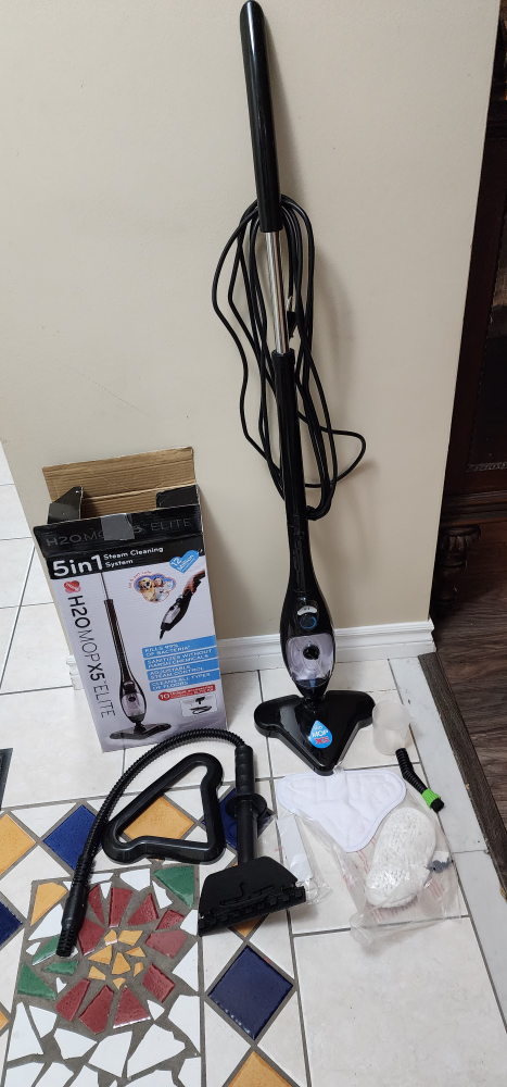 H20 Mop X5 Elite (Steam mop) barely used.