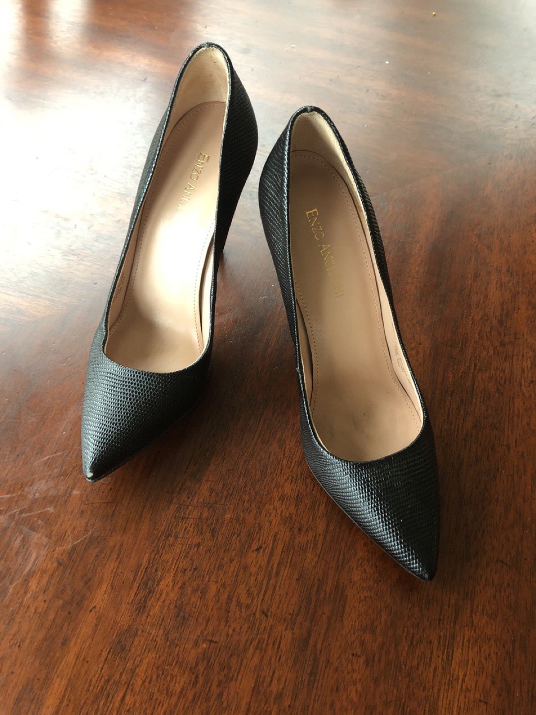 Black high heels Enzo Angelioni