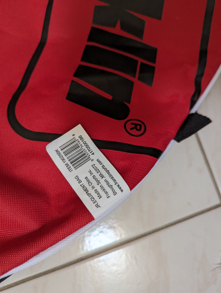 Franklin softball/baseball junior equipment bag image indicator(5)