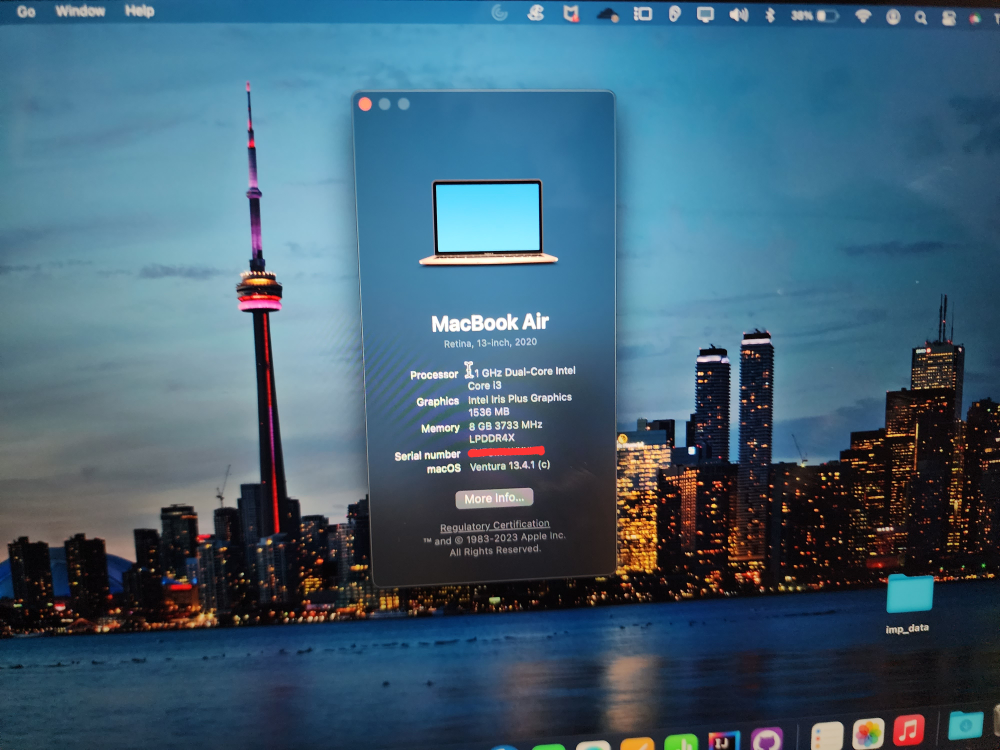 Macbook Air 13" 2020 - photo 3