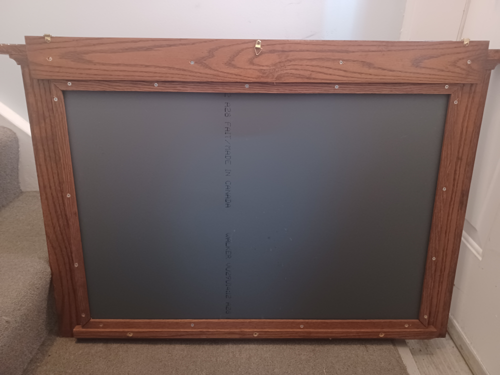 Beautiful Solid Real Wood Entryway Mirror with Coat Hooks image indicator(2)