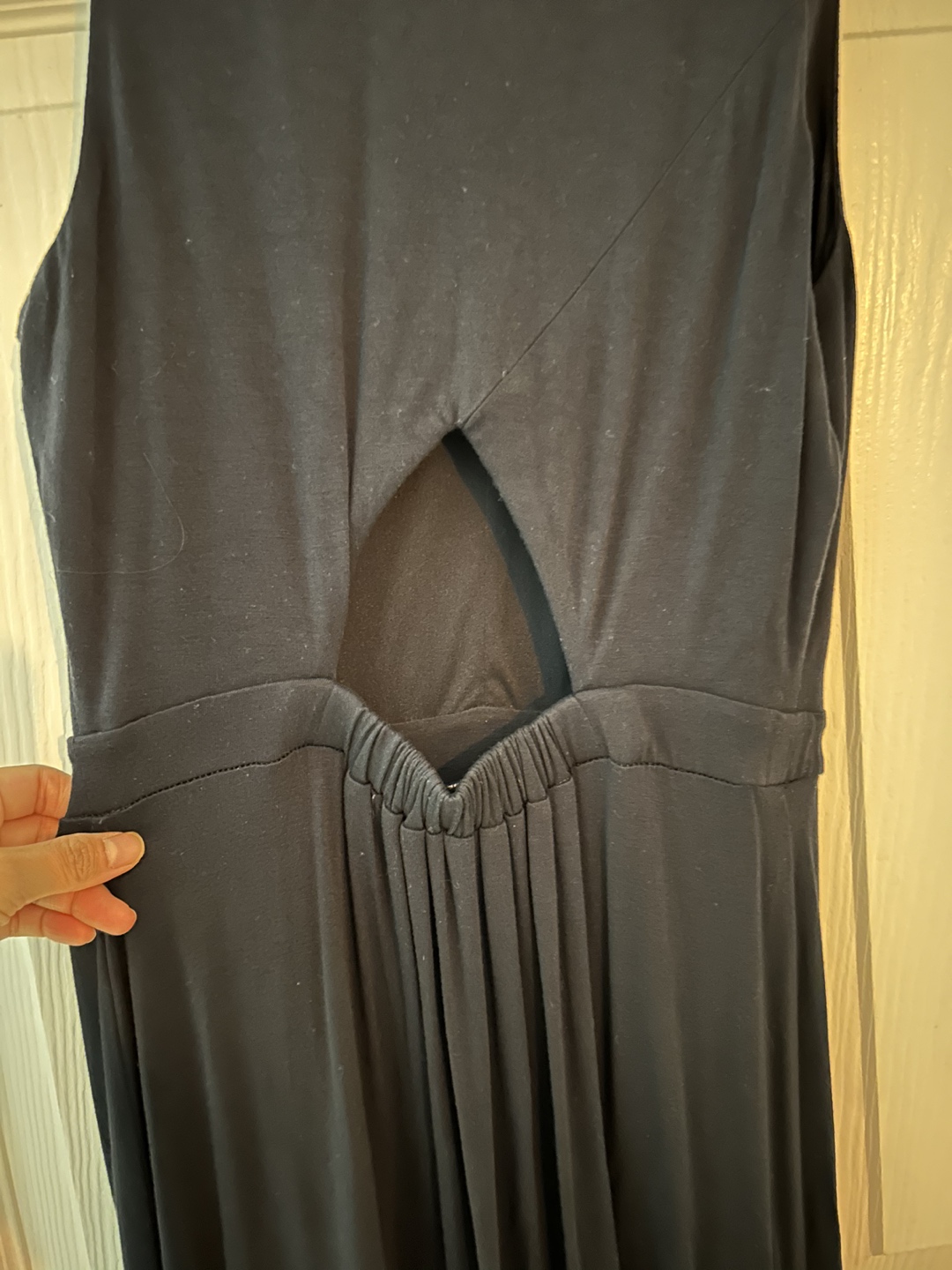 Loft navy long dress - photo 4