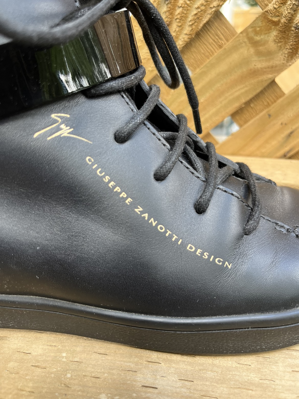 GIUSEPPE BLACK SNEAKERS thumbnail