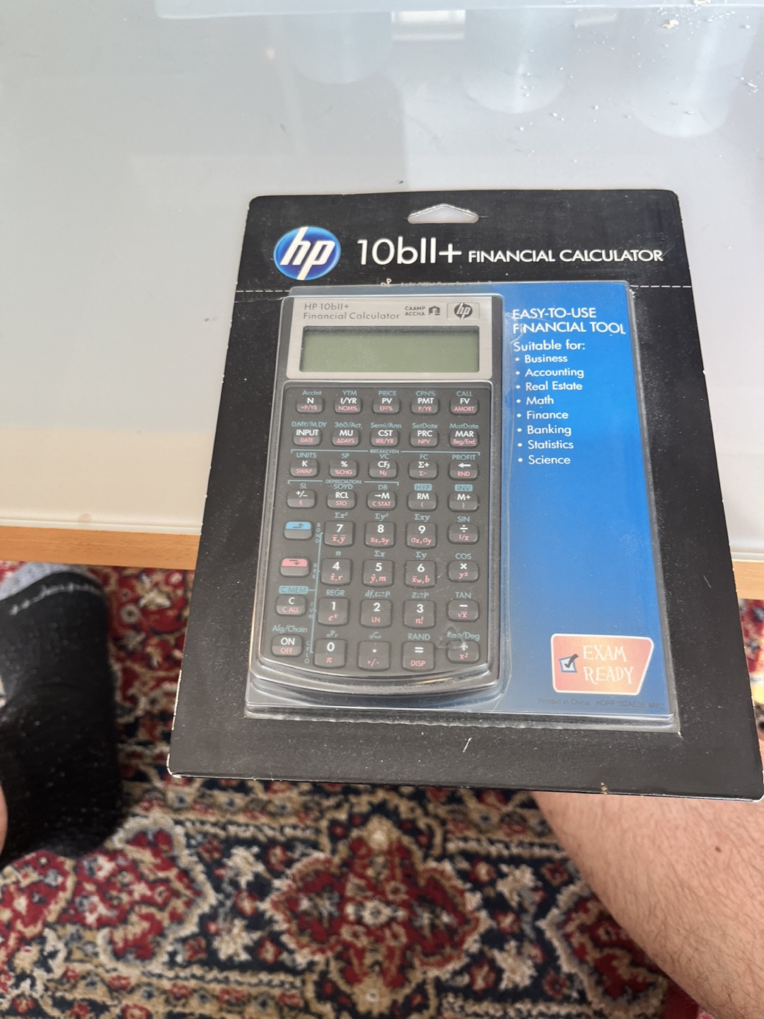 HP Financial calculator