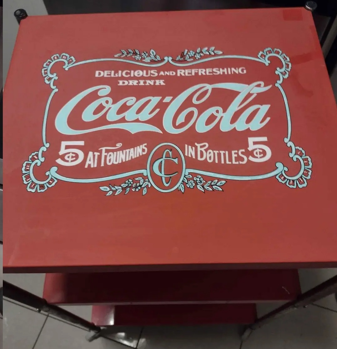 RETRO COCA COLA ROLLING TRAY thumbnail