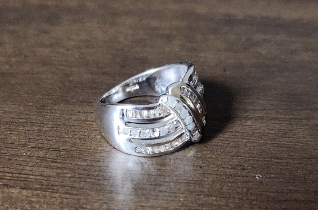 Multiple Sterling silver rings new and vintage  - photo 3
