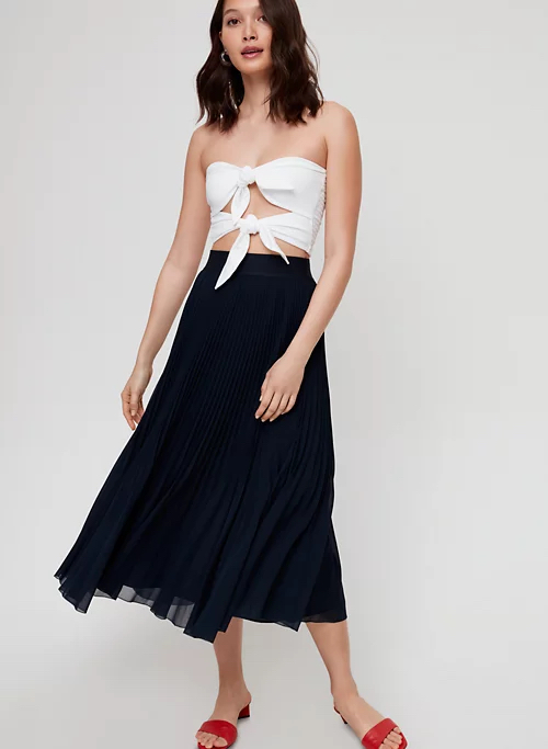 Aritzia Wilfred Daveney Purple Tube Top image indicator(6)