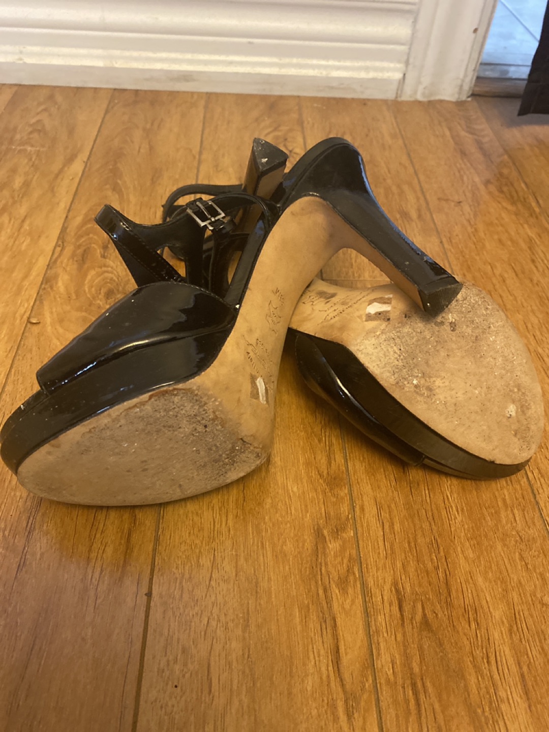 🧡Black high heels image indicator(3)