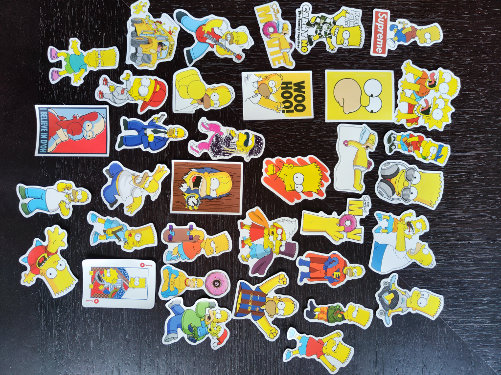 Simpsons stickers image indicator(3)