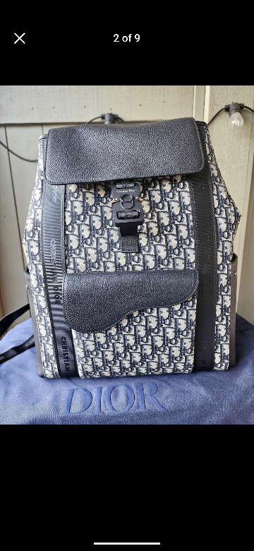 men's Dior backpack